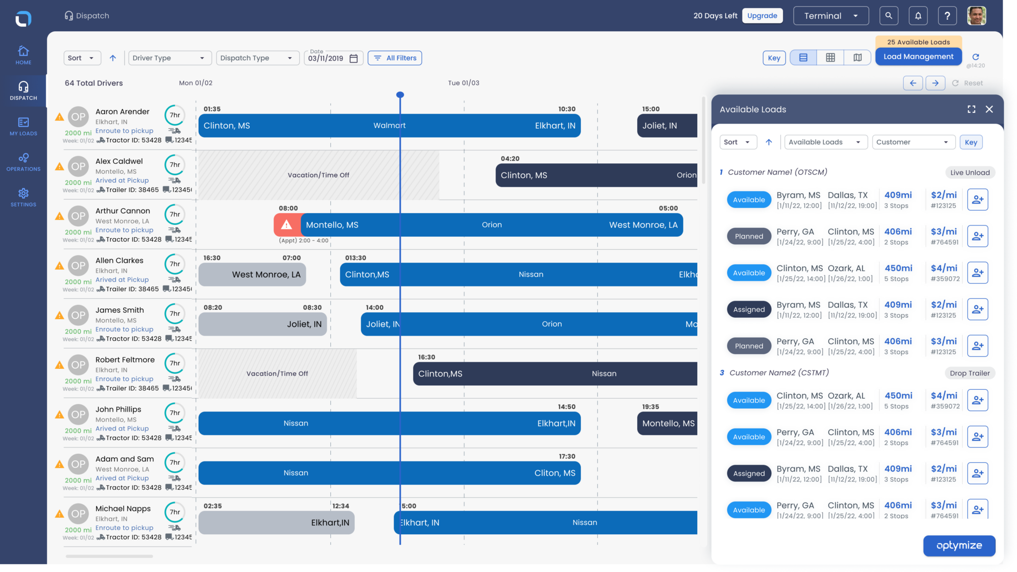 Bringing Efficiency To Trucking Through Optimization And Ai